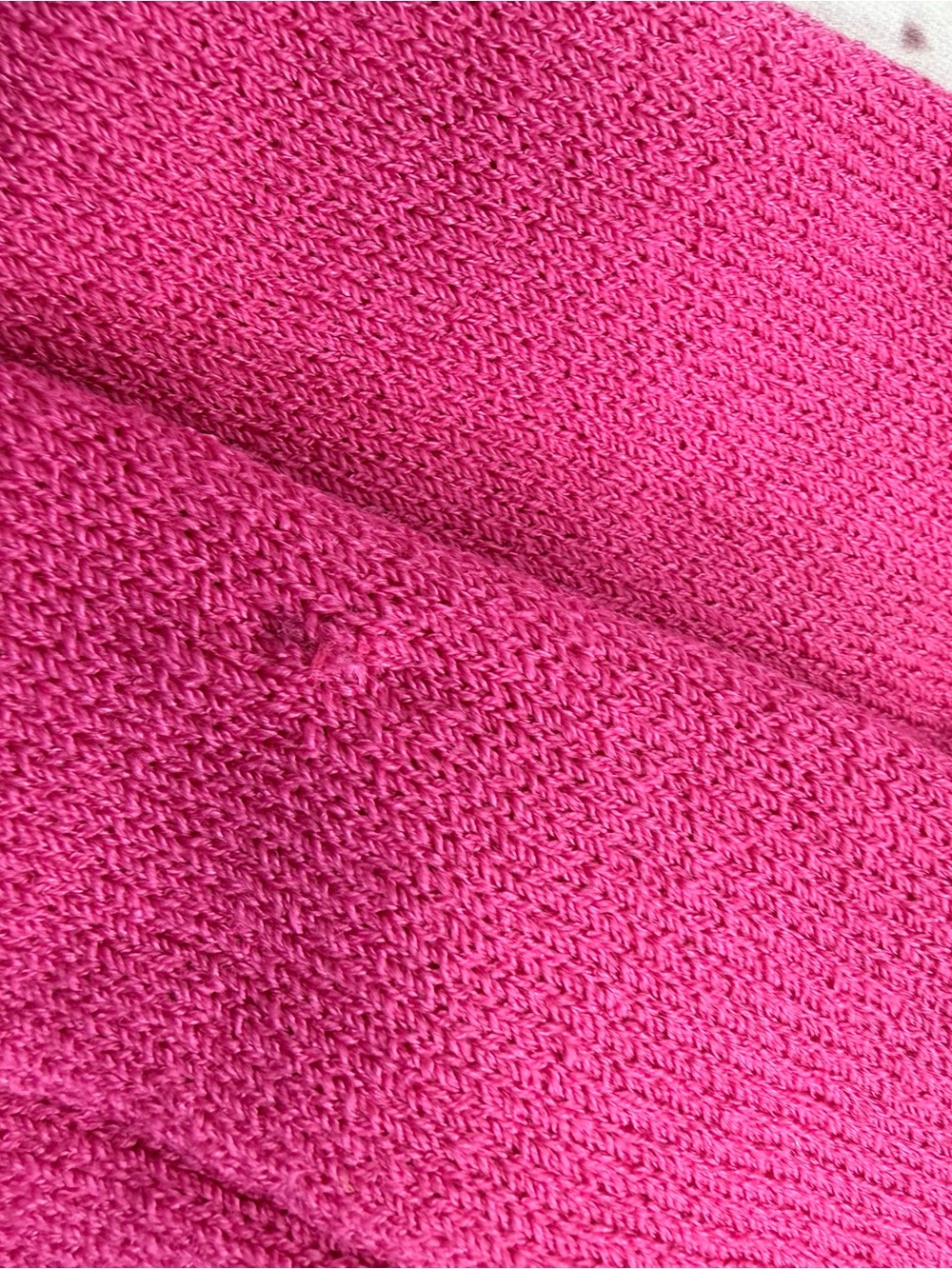 St. John Collection Women’s Size 12 Hot Pink Knit Dress Read - Picture 11 of 16